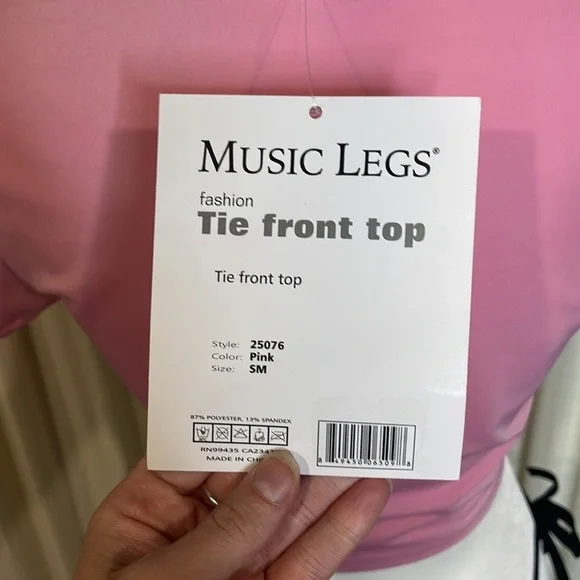 NWT- SEXY PINK SCHOOL GIRL TOP SIZE S/M - Picture 9 of 10